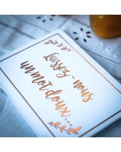 Livre d'or mariage "laissez-nous vos mots doux"