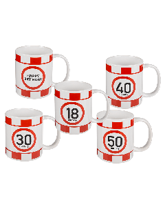 Mug âge anniversaire