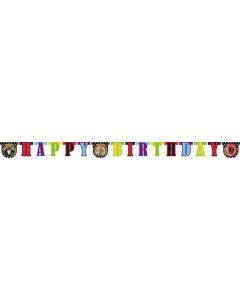 Bannière "Happy birthday" - Muppet show