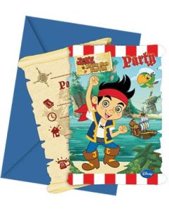 6-invitations-Jake-et-les-Pirates