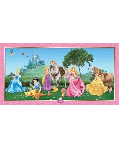 Décor mural Princesses & Animaux