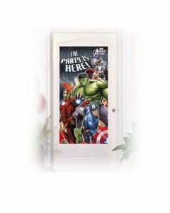 Décoration de porte Avengers