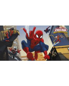 Scène de décoration Spiderman Web Warriors