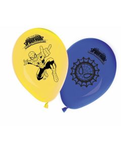 8 ballons spiderman web warriors