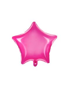 Ballon Mylar Etoile fuchsia