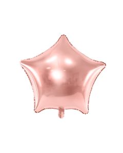 Ballon Mylar Etoile rose gold