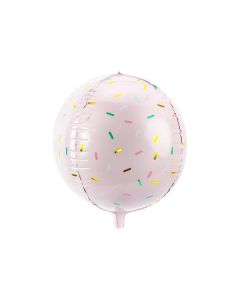 Ballon rose sprinkles