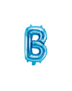 Ballon bleu lettre B - 36 cm