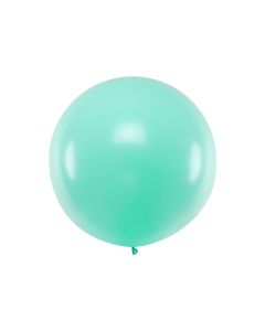 Ballon géant de Baudruche 1 mètre Menthe Pastel