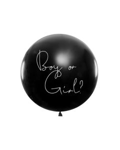 Ballon géant baudruche "Boy or Girl ?" Garçon 1m