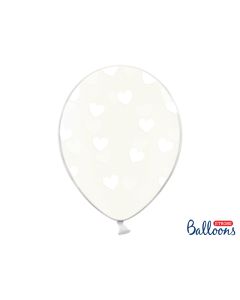 Ballon de baudruche coeur Heart Blanc