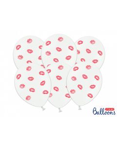 Ballon de baudruche lèvres lips rouge