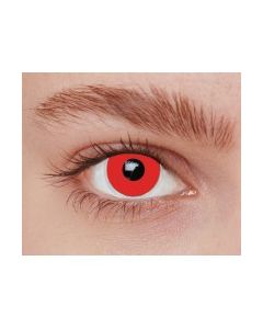 Lentilles de contact - Iris rouge 