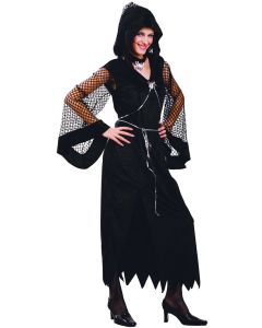Costume femme veuve noire luxe