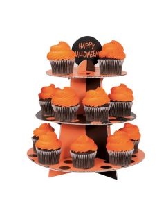 Présentoir cupcakes Happy Halloween