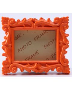 Cadre vintage 6 x 5 cm – orange