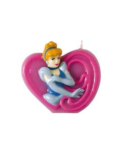 Bougie Princesse Disney Journey en forme de "9"