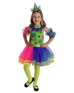 Déguisement fille clown danseur - 4 ans