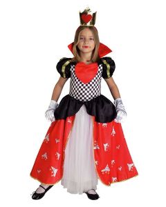 Déguisement fille reine de coeur - 8 ans