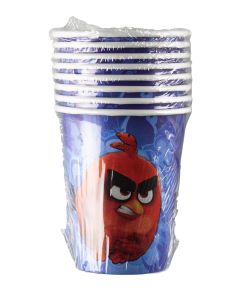 8 gobelets Angry Birds - 266 ml
