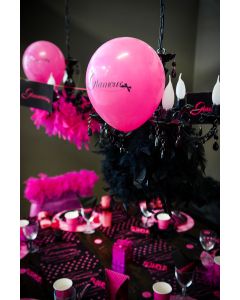 Ballons Glamour fuchsia x8