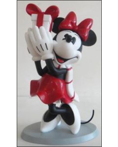 Figurine Minnie et son cadeau