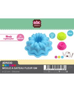 Moule à gâteau fleur - silicone