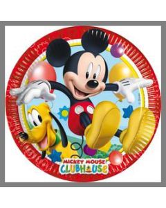 Assiettes Mickey Playful - 23 cm Ø - x8