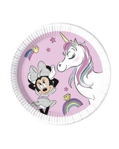 Assiettes minnie licorne