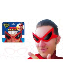 Lunettes ultra boy rouges