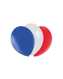 Guirlande de ballons bleu blanc rouge 