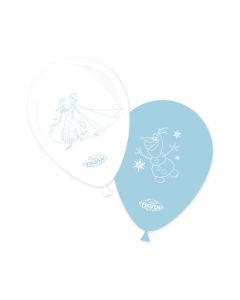 8 ballons imprimés - Reine des Neiges