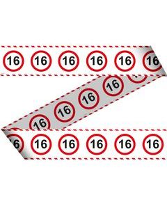 Banderole anniversaire 16 ans