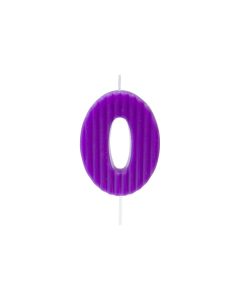 Bougie n°0 violet