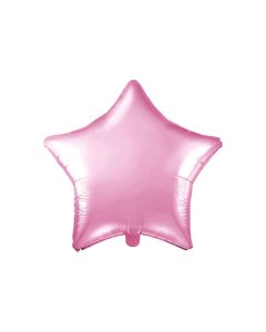 Ballon hélium d'étoile  rose 48cm