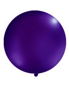 Ballon violet foncé 1 m