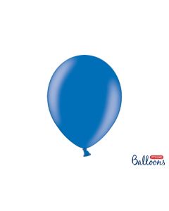 50 ballons 27 cm - bleu métallisé