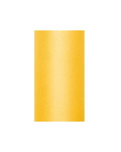 Rouleau de tulle - jaune - 30 cm x 9 m