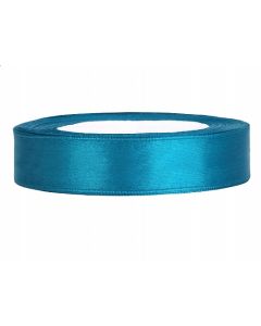 Ruban satin 12 mm - turquoise