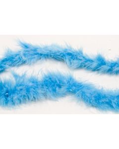 Guirlande plûmes couleur Turquoise 180 cm