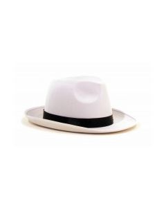 Borsalino tissu blanc luxe