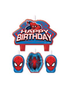 bougie anniversaire spiderman