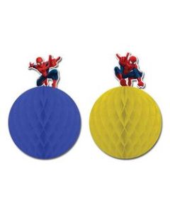 2 boules alvéolées Spiderman