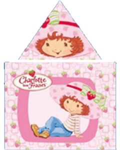 Cape de bain Charlotte aux fraises