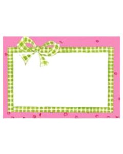 Cartes d'invitations + enveloppes Poney