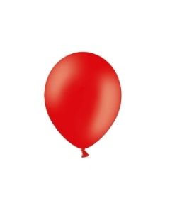 100 ballons rouges pastels