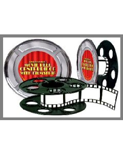 Centre de table bobine cinéma 