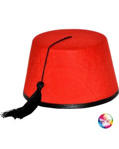 Chapeau marocain - rouge