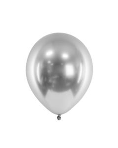 ballon-argent-glossy