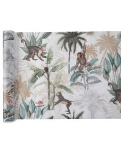 Chemin de table jungle tropical